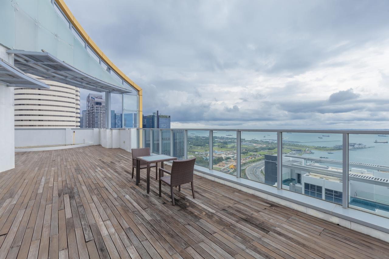 K Suites Tanjongpagar Cbd Ocean View Singapur Exterior foto
